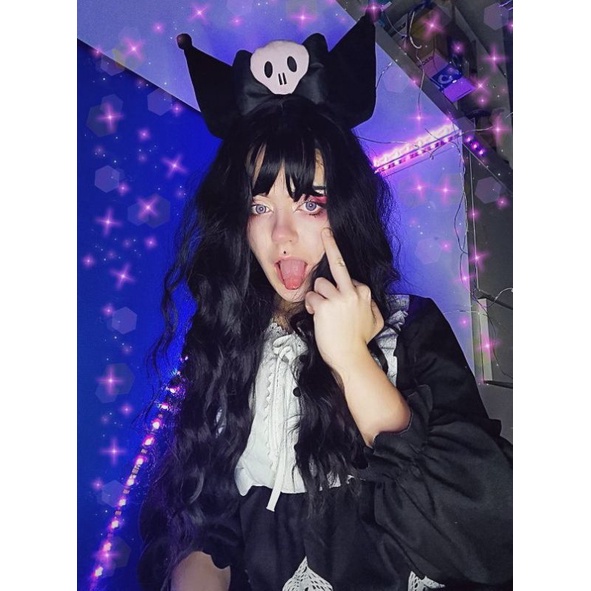 Băng đô bờm cài tóc Kuromi xinh xắn 🧸