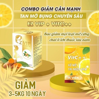 Giảm cân ez vip chính hãng .mua 1 hộp tặng 1 hộp vitc ++
