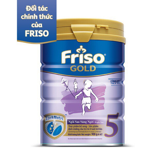 [Mã FMCG8 giảm 8% đơn 500K] Sữa Friso Gold 5 900g