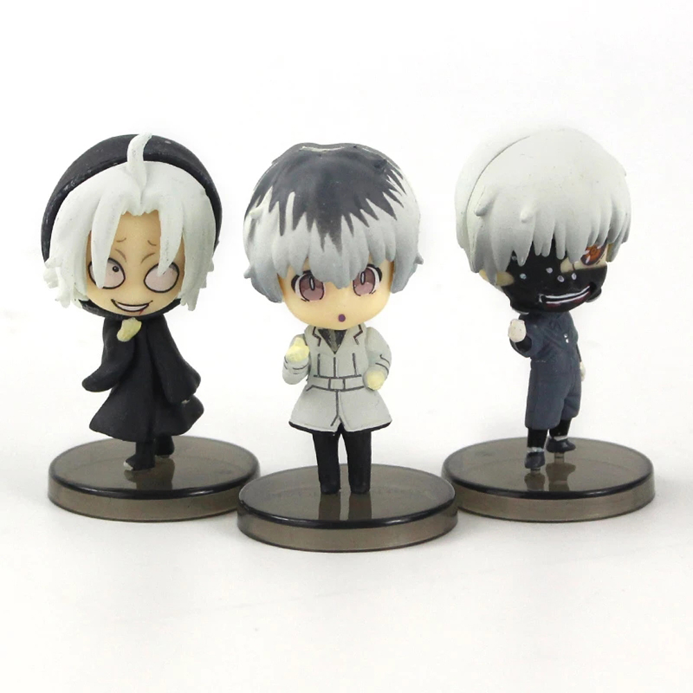 Set 6 Mô Hình Đồ Chơi Nhân Vật Trong Phim Hoạt Hình &quot;Tokyo Ghoul&quot;