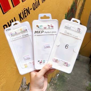 Kính cường lực in hình báo hồng, sakura, trứng lười, doremon - tiemcuaan