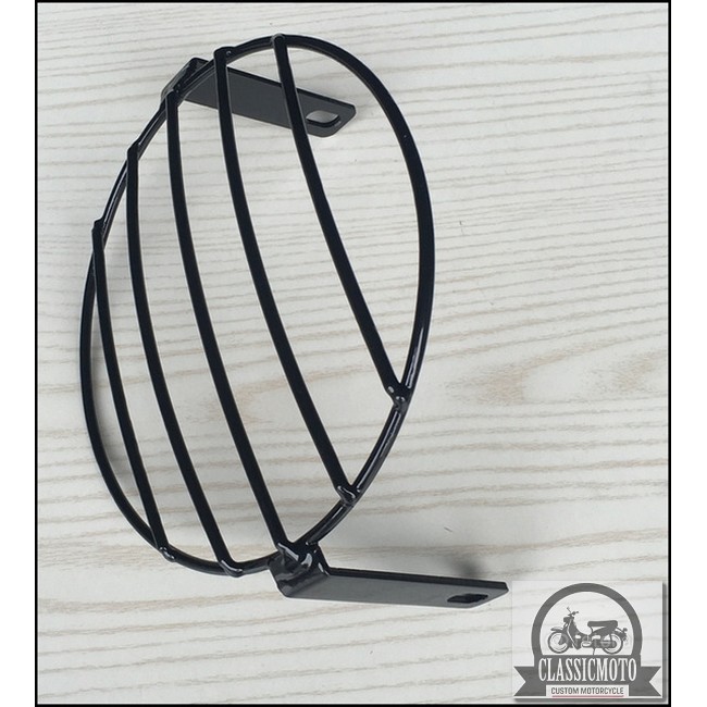 LƯỚI ĐÈN PHA XE MÁY CLASSIC - Lưới đèn pha lắp ngoài Cafe Racer Tracker CG125 SU GN125 CD 67 WIN