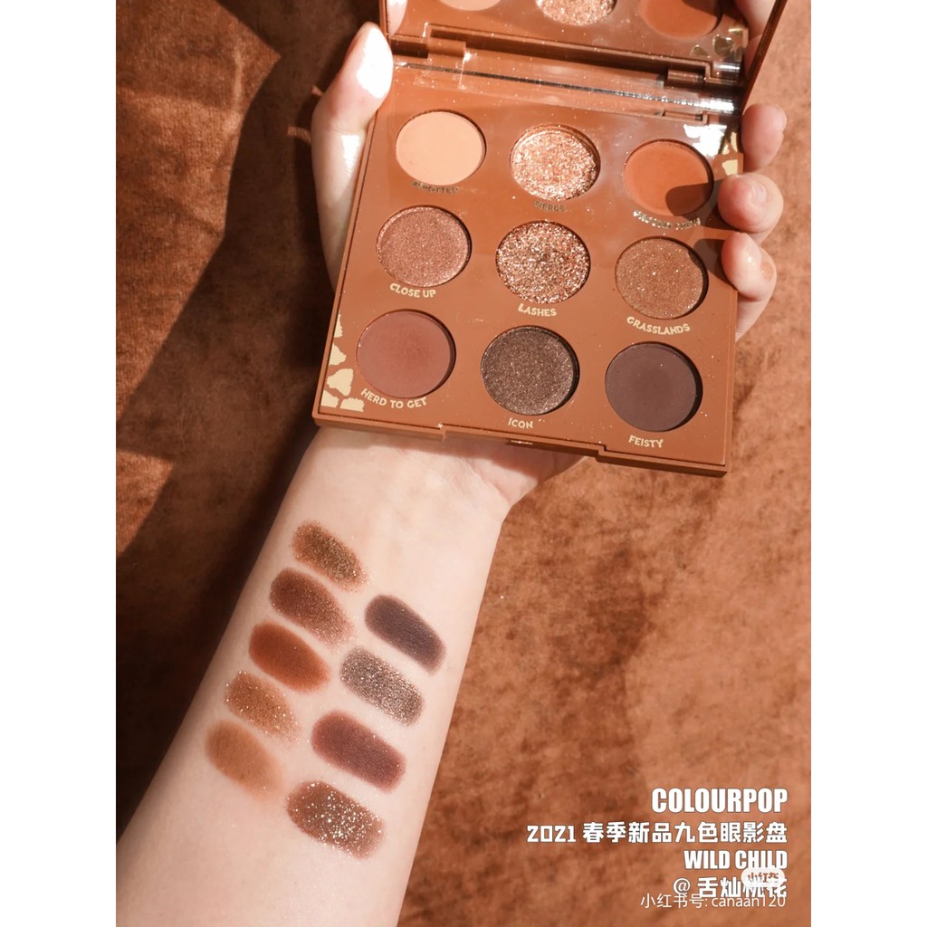 Bảng mắt Colourpop Wild Child 9 ô | BigBuy360 - bigbuy360.vn