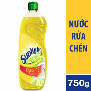 Nước Rửa Chén Sunlight Chanh 750g