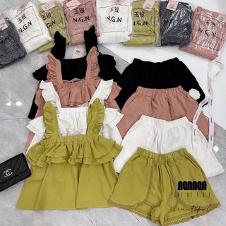 ❣️🤎Set xinh phối ren siêu hot
