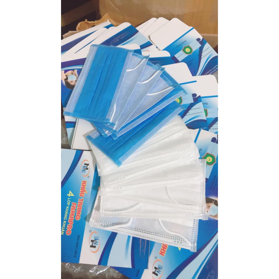 Khẩu Trang Y Tế 4 Lớp( Hộp 50 Chiếc) | BigBuy360 - bigbuy360.vn