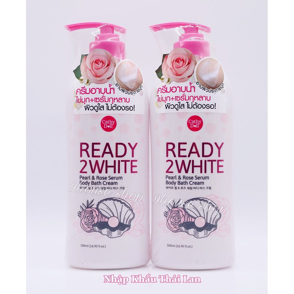 Sữa tắm Ready 2 White Hoa Hồng Thái Lan 500ml