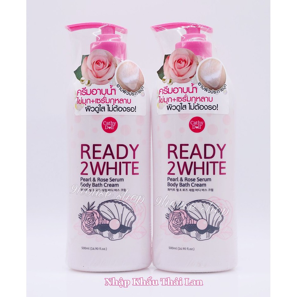 Sữa tắm Ready 2 White Hoa Hồng Thái Lan 500ml