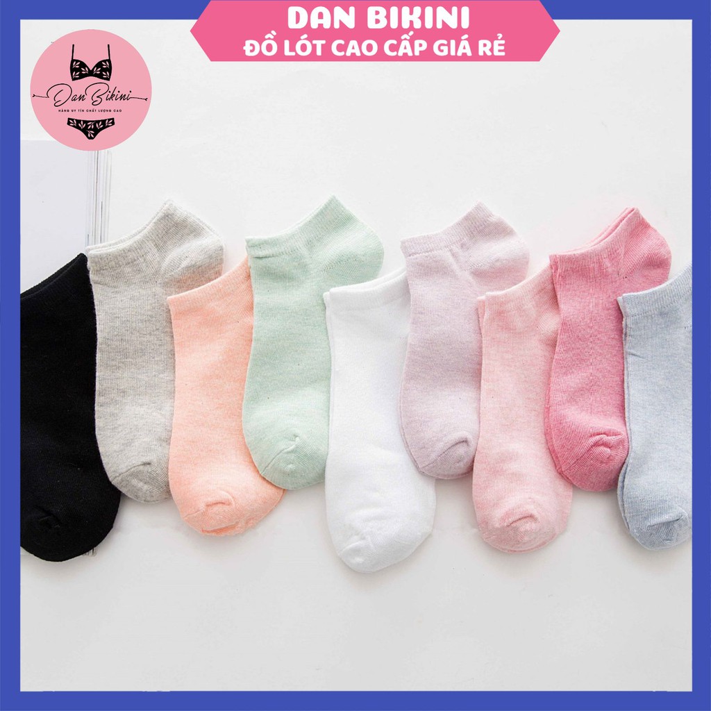 Tất Nữ Cổ Ngắn điệu đà theo phong cách Vintage Hàn Quốc Đẹp trơn được chọn màu mã C2