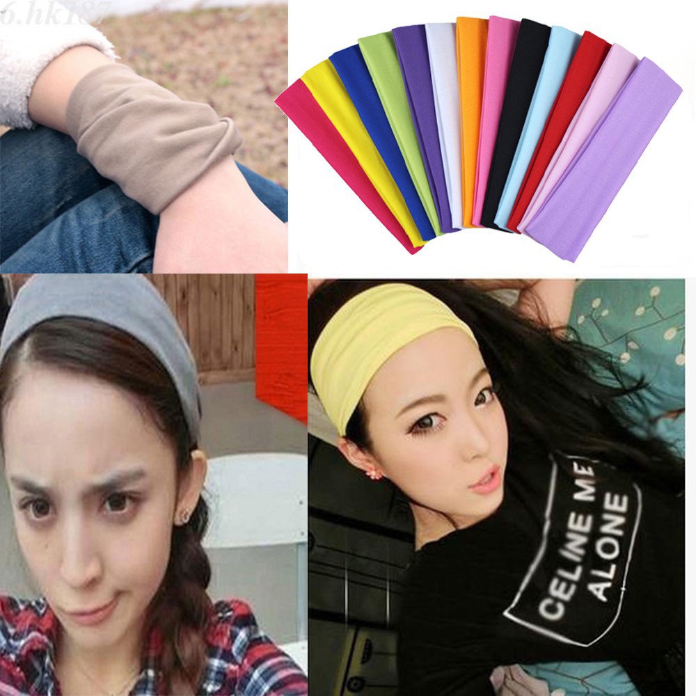Băng Đô Thể Thao Co Giãn Cho Nữ