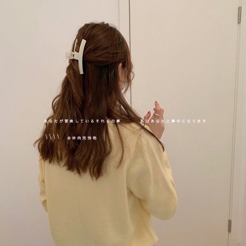 Kẹp Tóc Càng Cua Phong Cách Đơn Giản