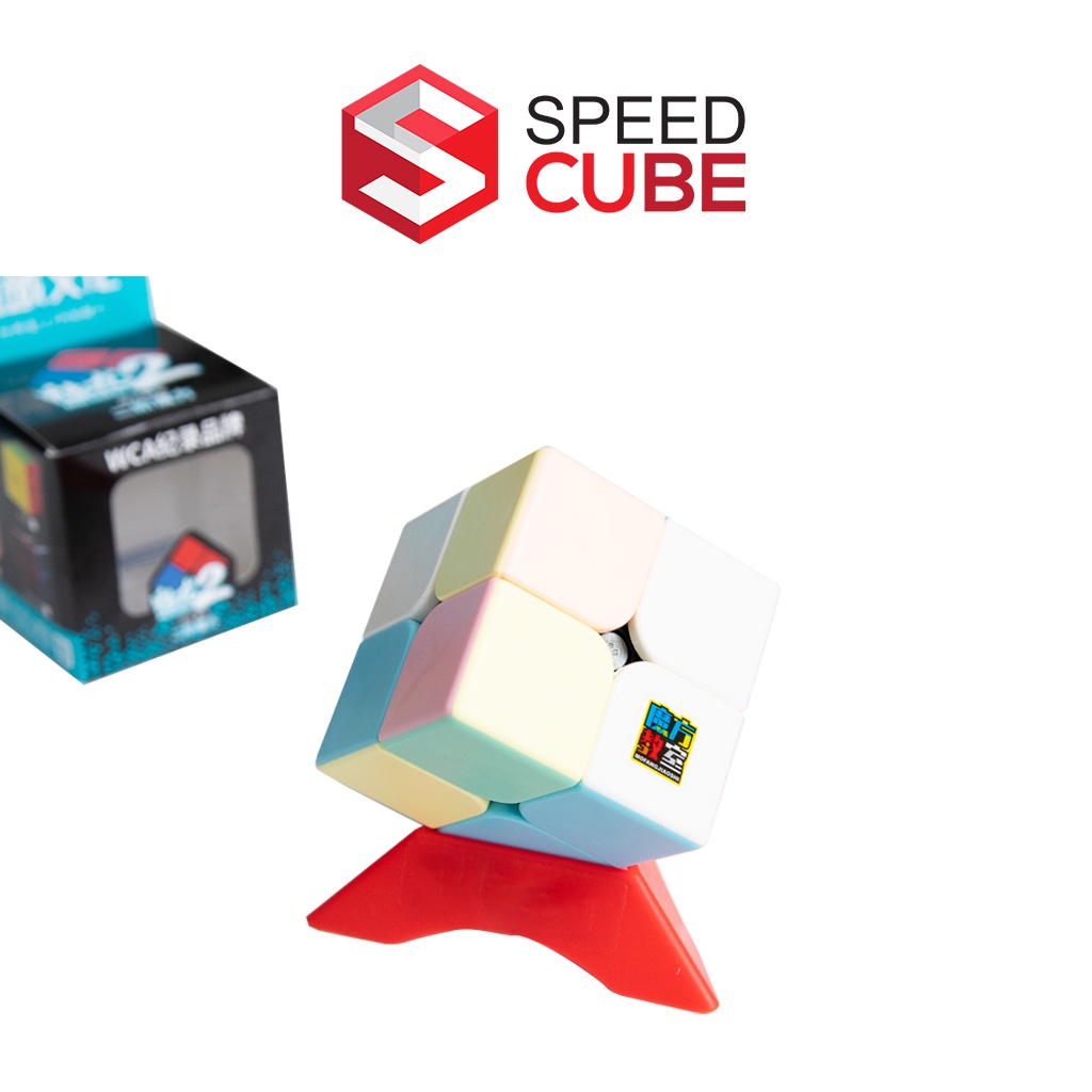 Rubik 2x2 Moyu Meilong Macaron, Rubic Chính Hãng Moyu - Shop Speed Cube