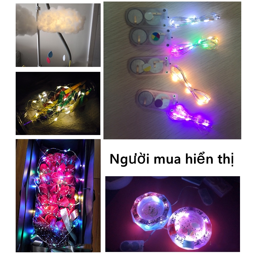 Dây đèn LED trang trí Giáng Sinh 1M/2M/3M/5M