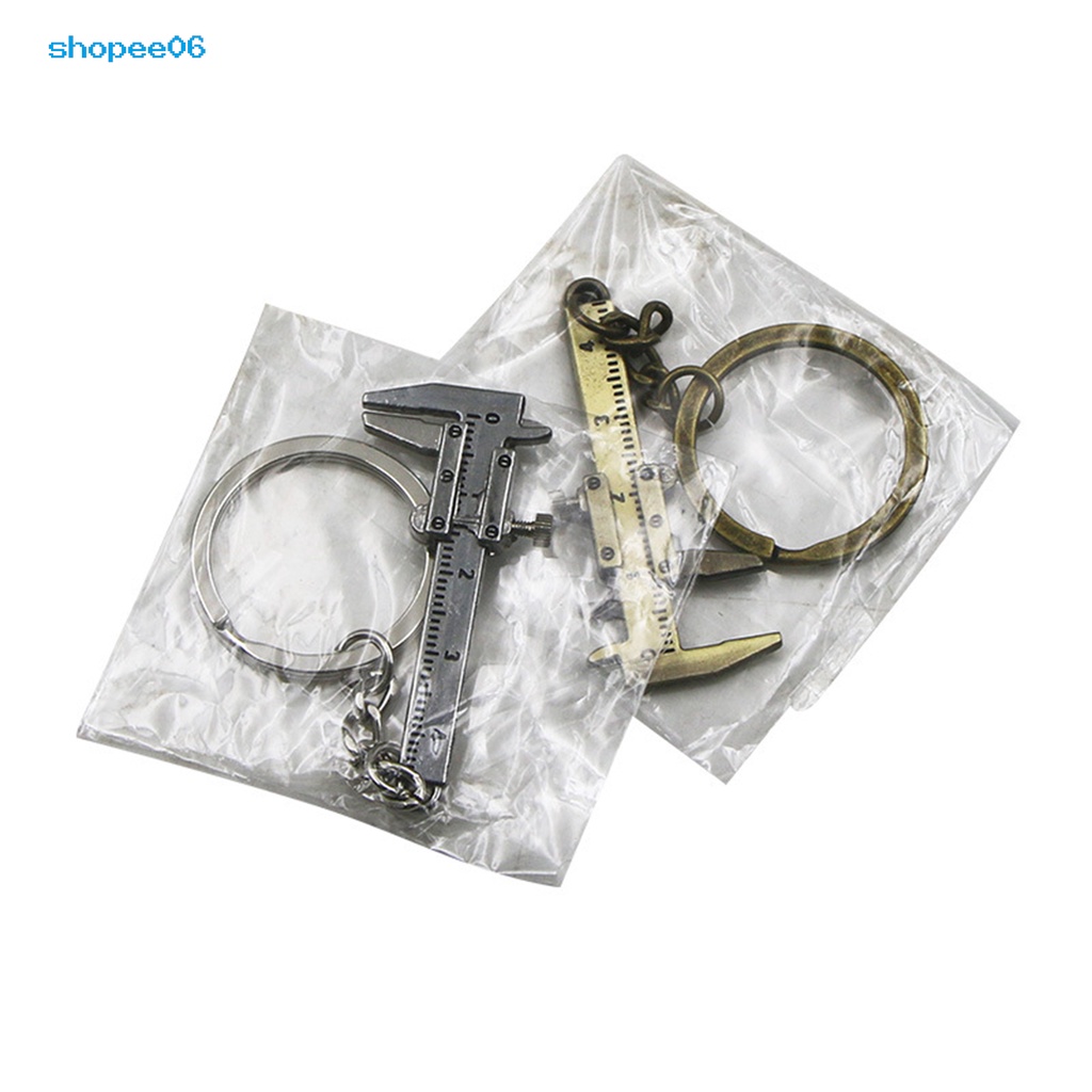 Móc Khóa Hình Thước Đo Lường Mini Unisex