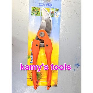 Kéo Cắt Cành Cây Cán Thép Màu Cam, Kìm Cắt Tỉa Cành Cây