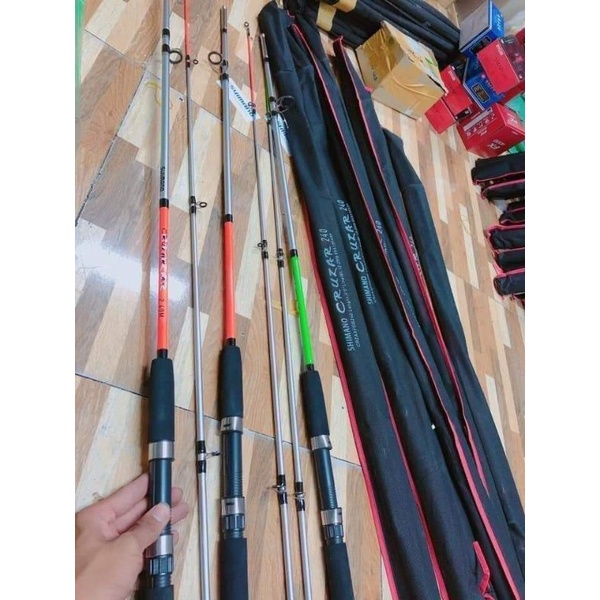 Cần câu đặc 2 khúc Shimano Cruzar -