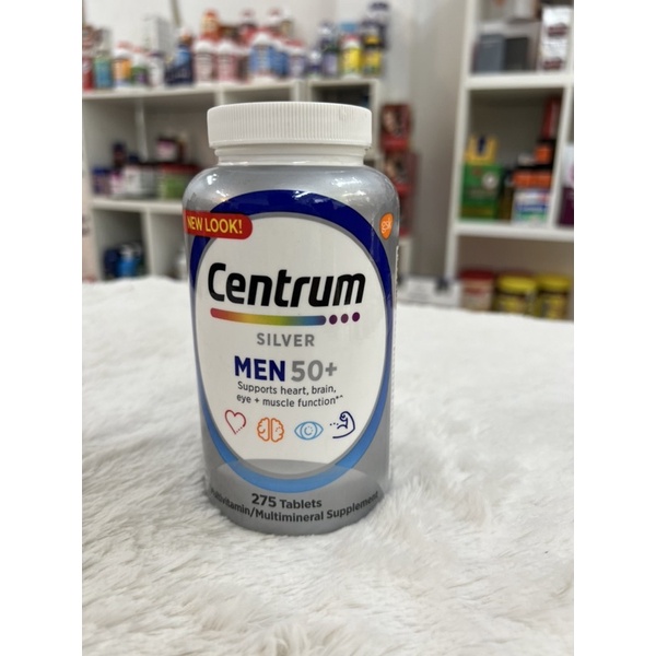 Vitamin Dành Cho Nam Giới Trên 50 tuổi Centrum Silver Men 50+ 275 Viên