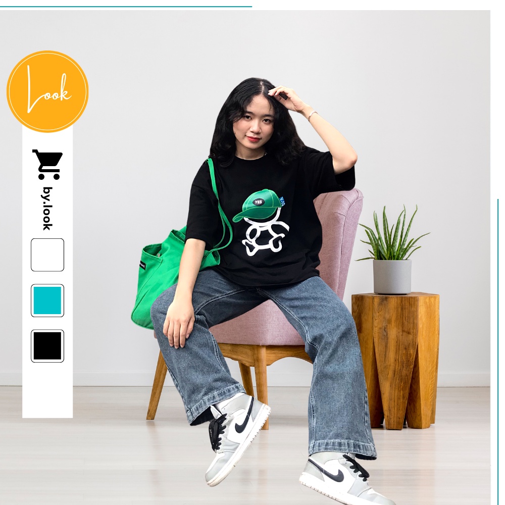 Áo thun unisex LM Bear phông tay lỡ nữ form rộng Freesize | BigBuy360 - bigbuy360.vn