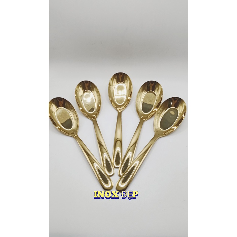 Muỗng canh 100% inox 304 cao cấp  không gỉ sáng bóng và an toàn cho sức khoẻ