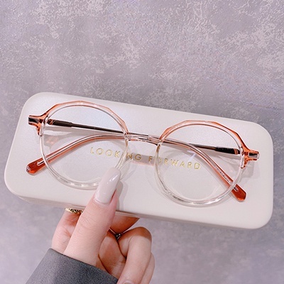 Mắt Kính Gọng Tròn Màu Gradient Siêu Nhẹ Thời Trang Hàn Quốc 2022