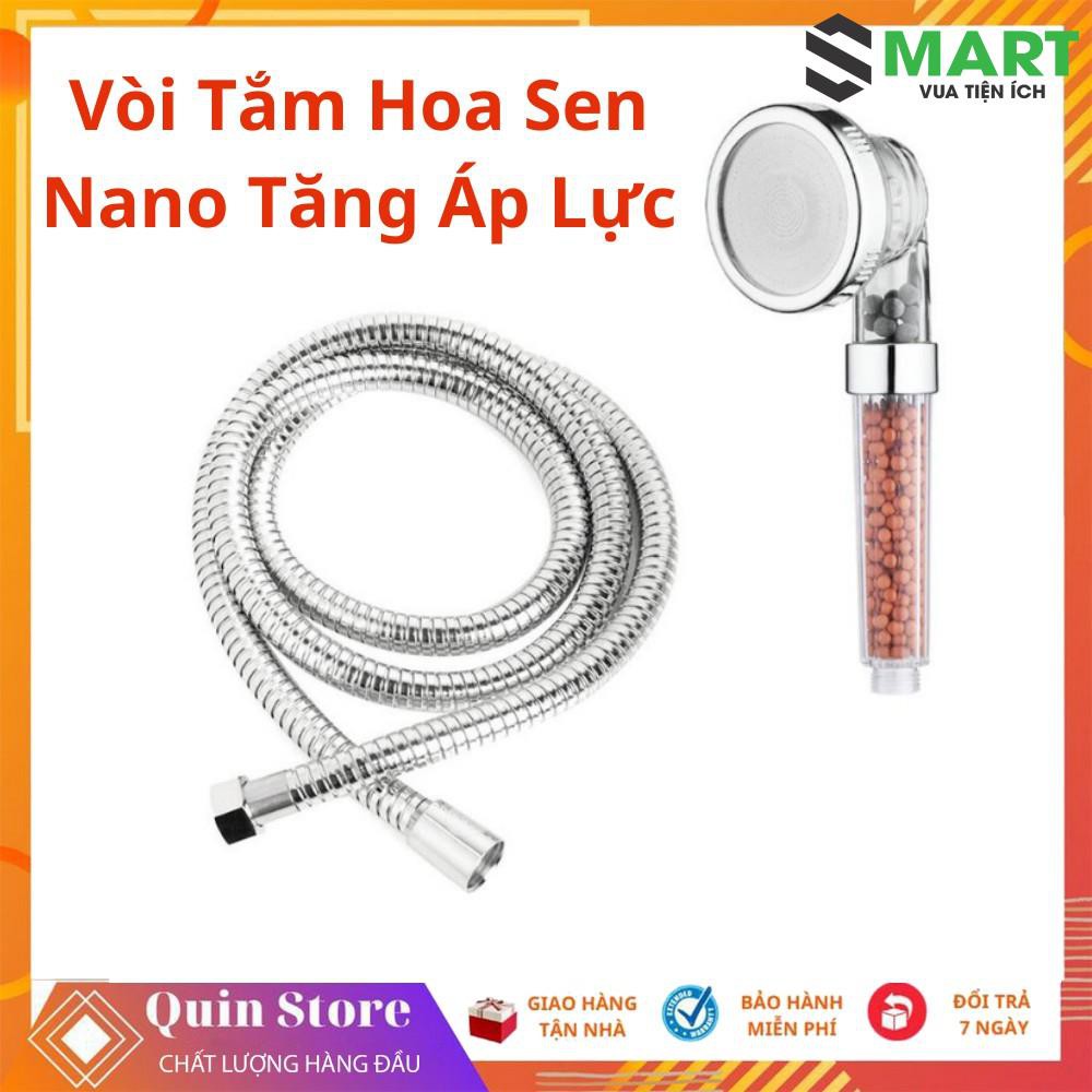 [LỖI 1 ĐỔI MỚI 1] Vòi Tắm Hoa Sen Nano tăng Áp Lực Công Nghệ Mới - Kiểu Dáng Mới Gia Dụng Thông Minh S-mart