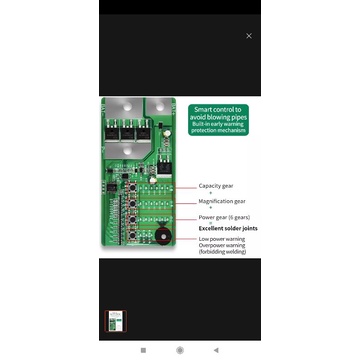 Mạch hàn cell pin 6 mosfet cao cấp mới