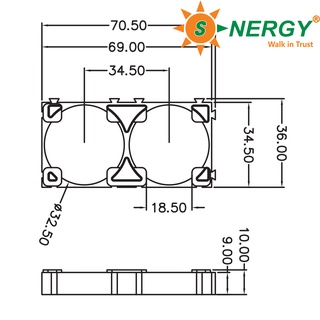 Phụ kiện lắp đặt pin Lithium 32650