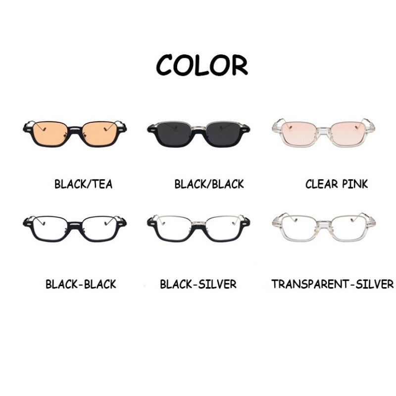 Kính mát gọng kim loại chống tia UV400 thời trang cho nam nữ