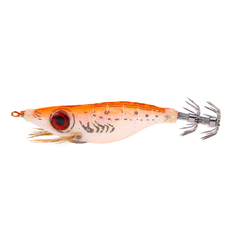Mồi Câu Cá Giả Hình Con Tôm Bằng Gỗ Phát Quang 9.2g / 10cm