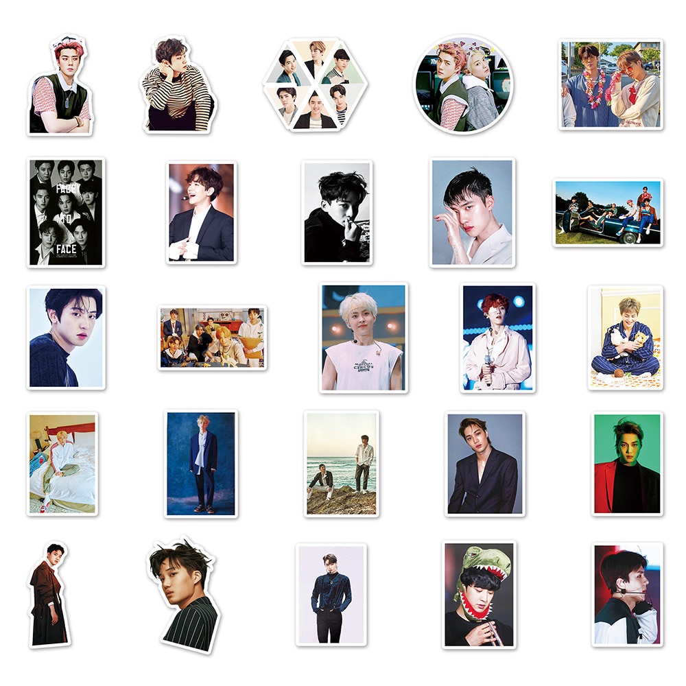 Sticker Nhóm Nhạc Hàn Quốc KPOP EXO