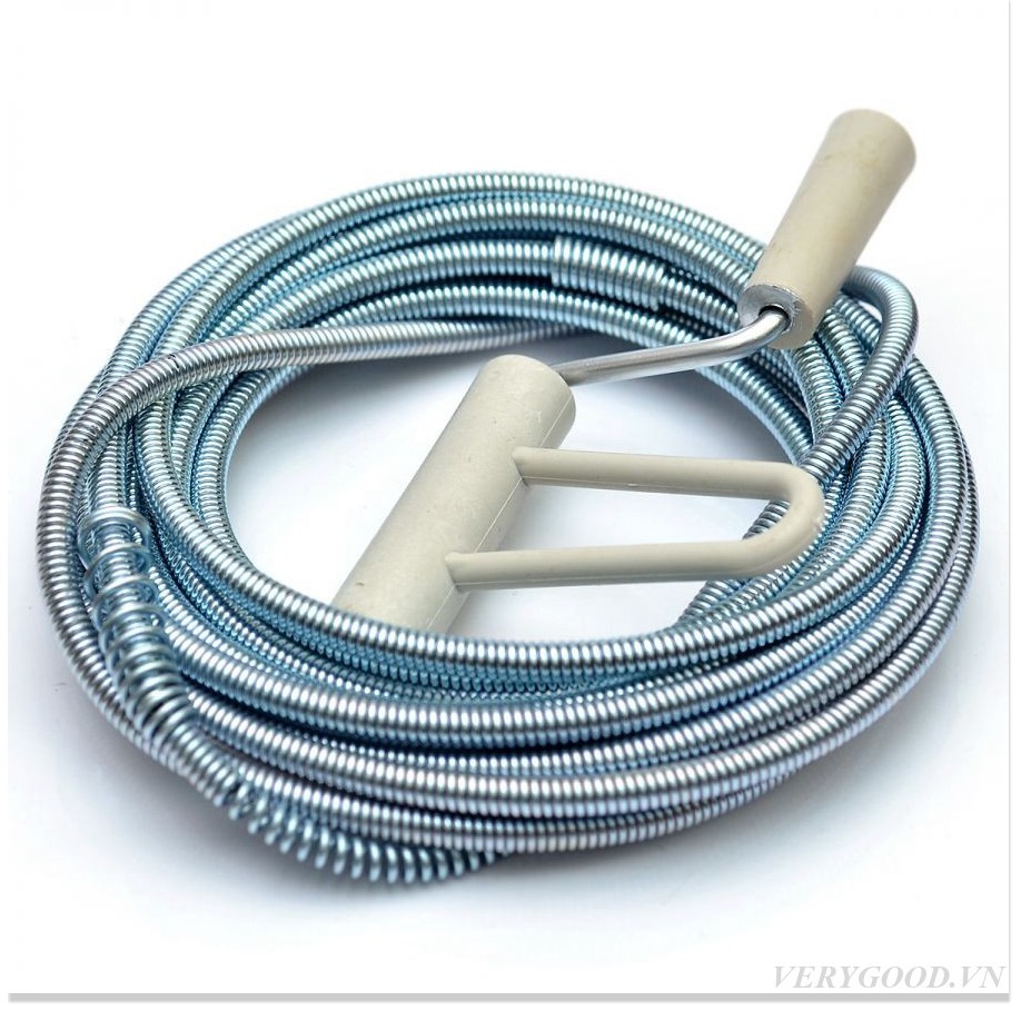 Dây thông tắc cống, bể phốt, dài 5m