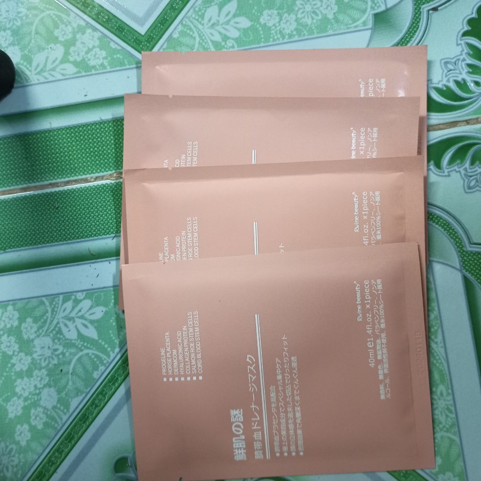 Mặt nạ nhau thai cừu chống lão hoá, Mặt nạ Tế bào gốc nhau thai cừu- Hãng Rwine Beauty