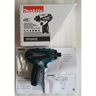 CHÍNH HÃNG - Máy khoan vặn vít dùng pin Makita DF030DZ 10.8V