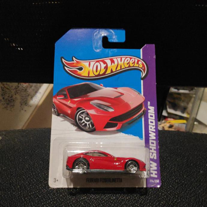 HOT WHEELS Mô Hình Xe Ferrari F12Berlinetta Red Hw Showroom 2013