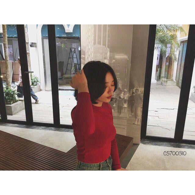 Áo Croptop Dài Tay Ôm Body Nhiều Màu MS:Z01