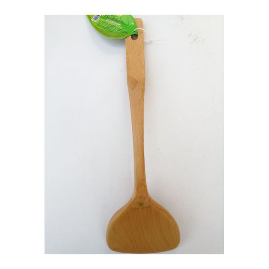 Sạn Gỗ 08 Xẻng Cán Dài Dùng Lật Chiên Xào Đảo Trở Thức Ăn