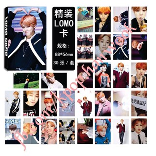 Combo Lomo Card BTS Jimin (5 hộp)