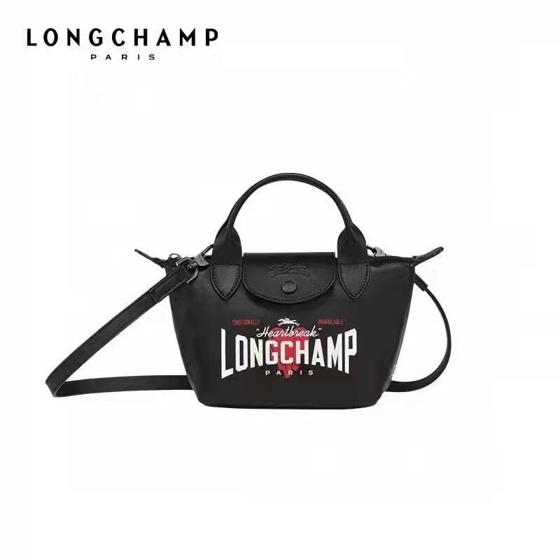 Túi Đeo Vai Dệt Da Cừu mini longchamp X EU Cho Nữ