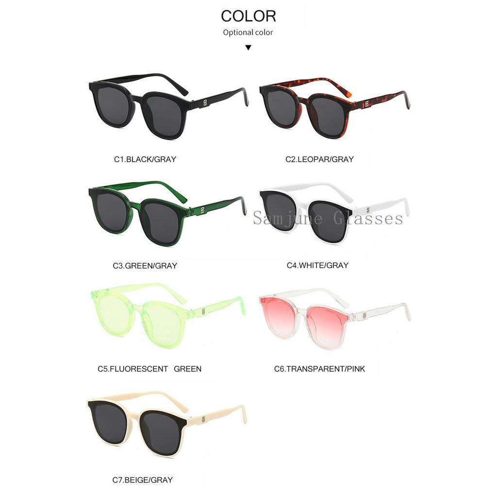 Kính mát SAMJUNE phong cách hipster đường phố thời trang cá tính