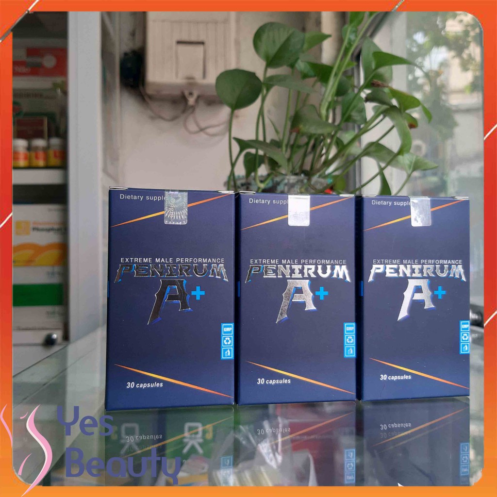 Viên Uống Sinh Lý Penirum A - Tăng Phong Độ Nâng Bản Lĩnh - Chính Hãng Hộp 30 Viên Phiên Bản Cải Tiến