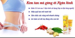 Kem tan mỡ gia truyền (tặng thước dây đo)
