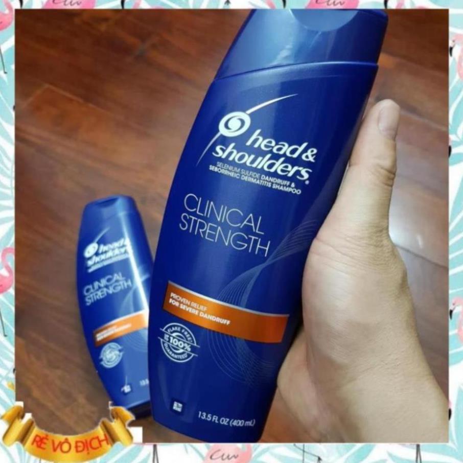 Head shoulders ✅ 𝐃ầ𝐮 𝐠ộ𝐢 𝐌ỹ ✅ Clinical strength 400ML | BigBuy360 - bigbuy360.vn