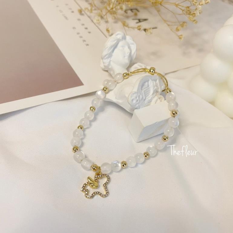 LT07 - Lắc tay, vòng tay ngọc mặt unicorn