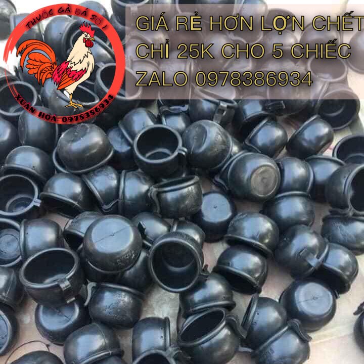 Cóng ăn gà đá casu mềm dẻo dùng chục đời gà không hỏng