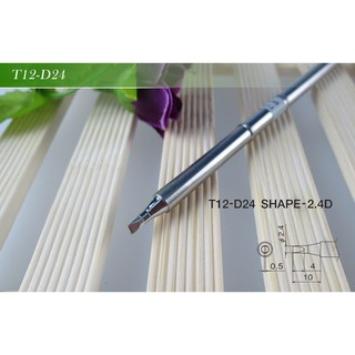 Mũi hàn T12-D24 dẹt