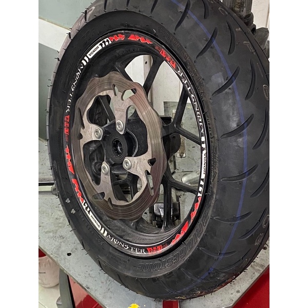 Lốp cho honda msx hiệu bridgestone size 120 70-12 130 70-12 - ảnh sản phẩm 5