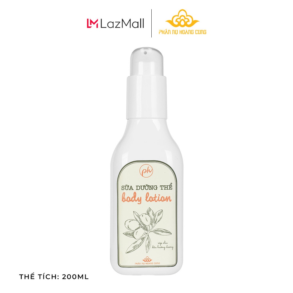 Sữa Dưỡng Thể, Dưỡng Ẩm Sâu Cho Làn Da Phấn Nụ Hoàng Cung 200ml