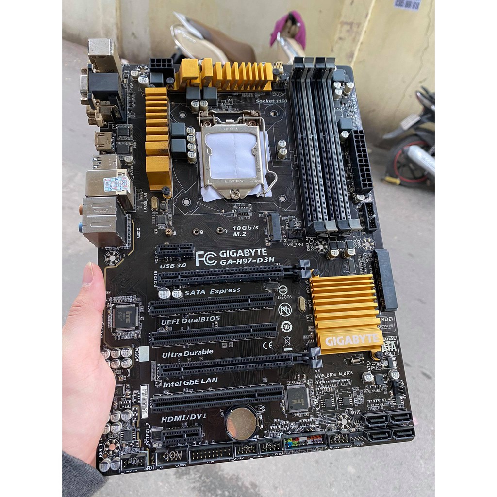 MAINBOARD H97 CŨ GIGABYTE H97 - D3H socket 1150 | BigBuy360 - bigbuy360.vn