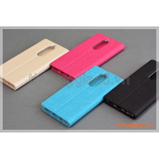 Bao da Nokia 5.1 (5.5") flip leather case, hiệu Vili