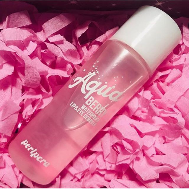 [Gom Order - Dư sẵn] Tẩy trang mắt môi PERIPERA AQUA BERRY WATERPROOF LIP & EYE REMOVER 100ml